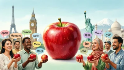 Apple in Different Languages