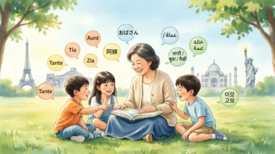 Aunt in Different Languages