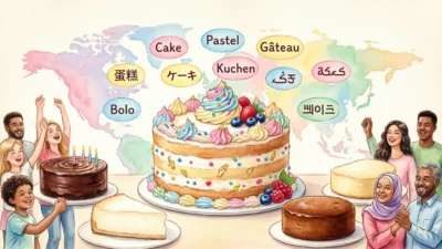 Cake in Different Languages