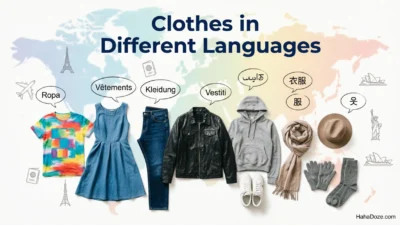 Clothes in Different Languages