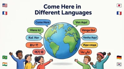 Come Here in Different Languages