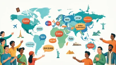Come in Different Languages