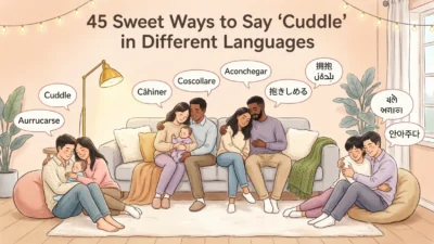 Cuddle in Different Languages