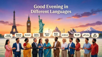 Good Evening in Different Languages