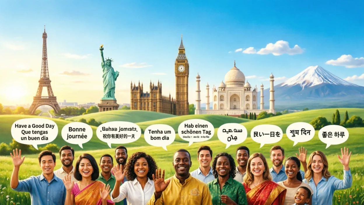 Have a Good Day in Different Languages