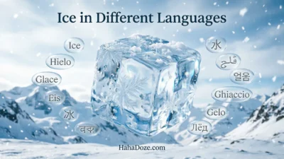 Ice in Different Languages