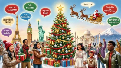 Merry Christmas in Different Languages