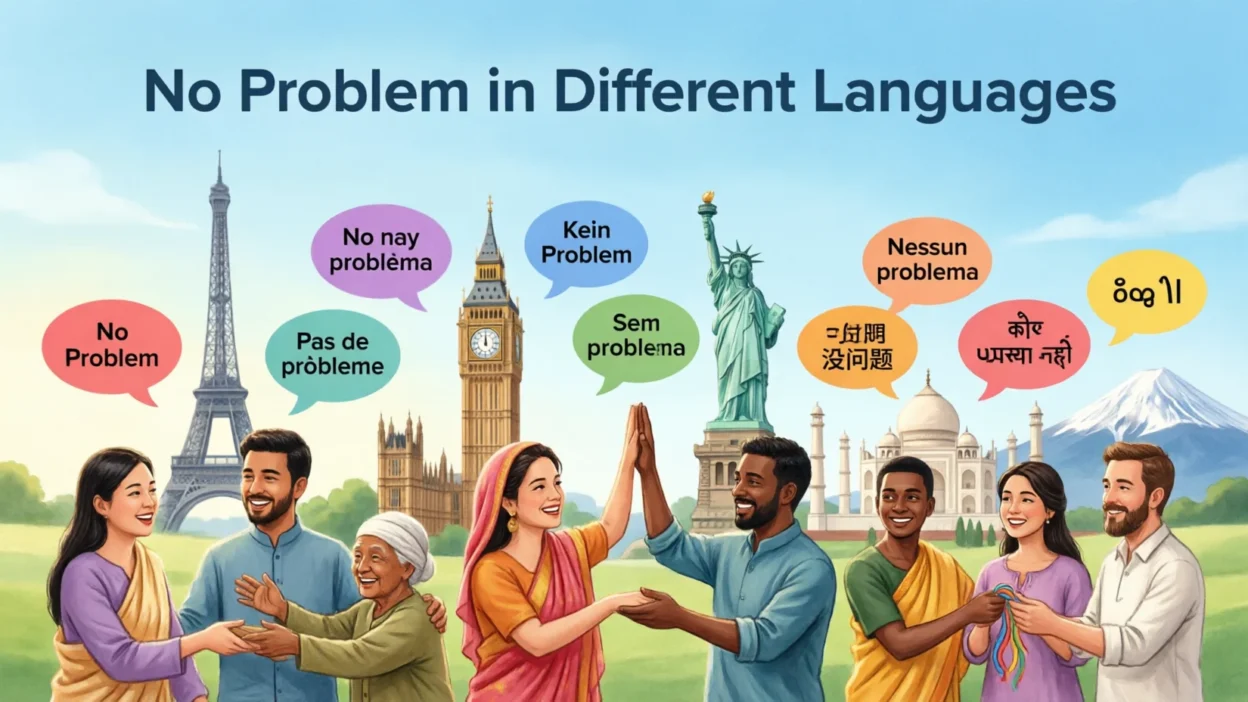 No Problem in Different Languages
