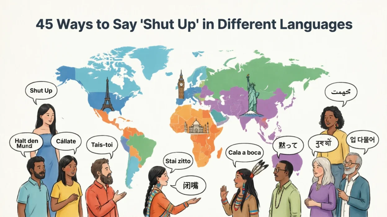 Shut Up in Different Languages