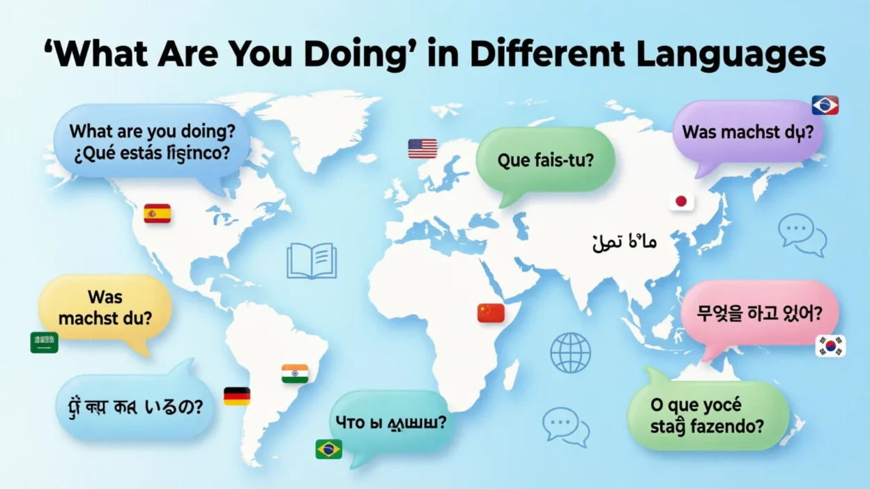What Are You Doing in Different Languages