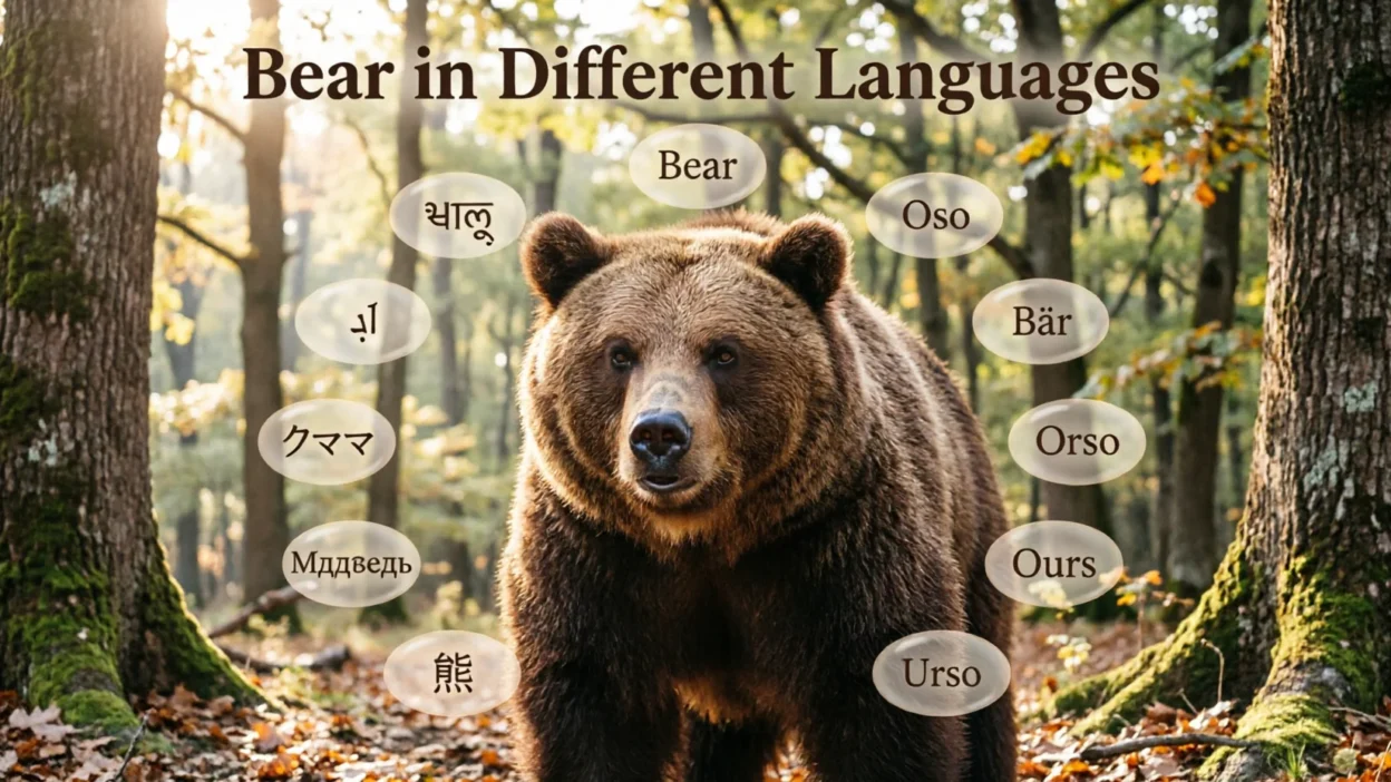 Bear in Different Languages