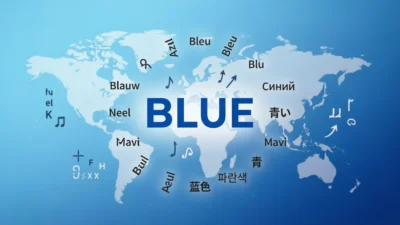 Blue in Different Languages