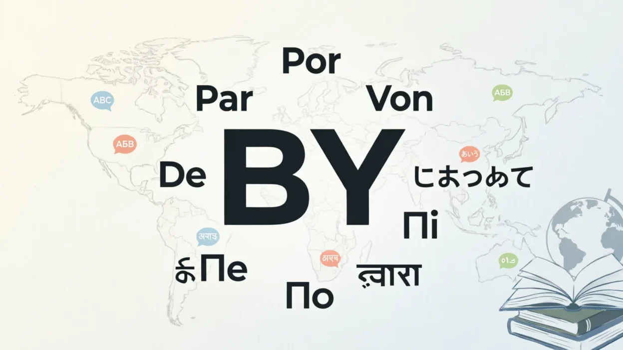 By in Different Languages