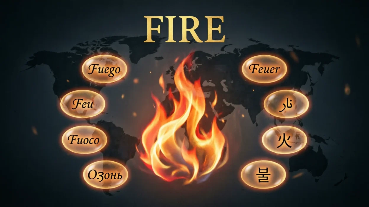 Fire in Different Languages