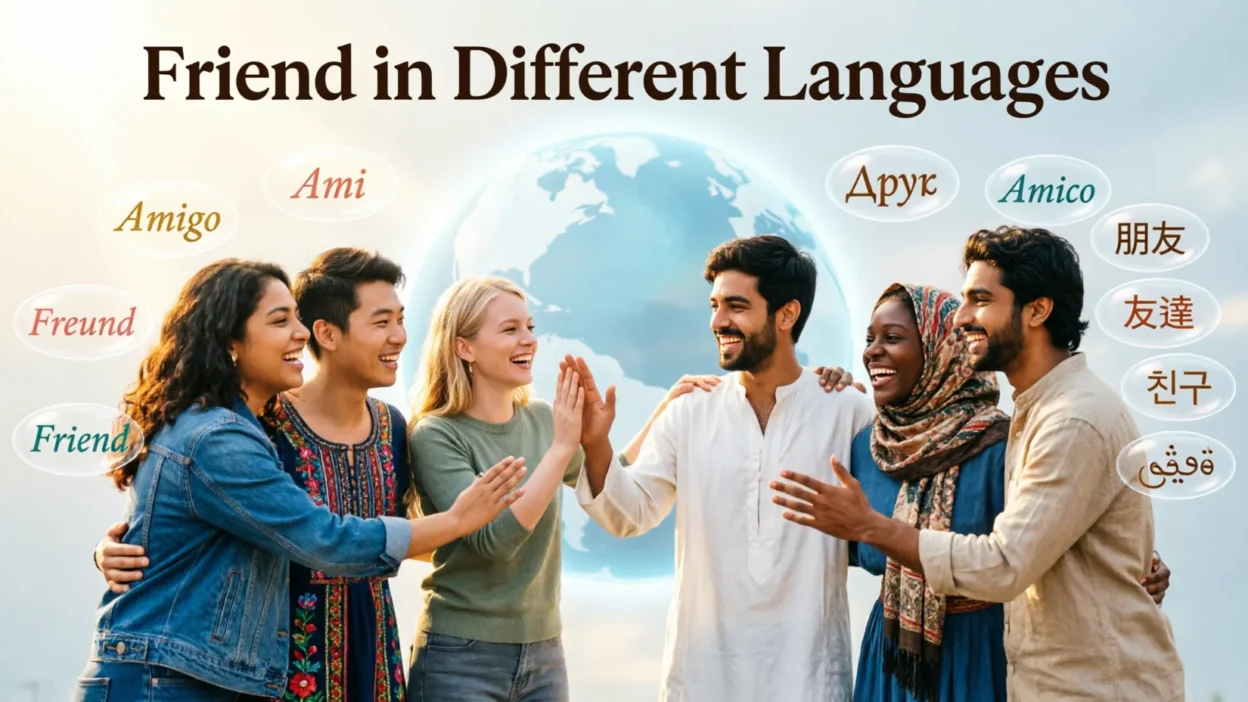 Friend in Different Languages