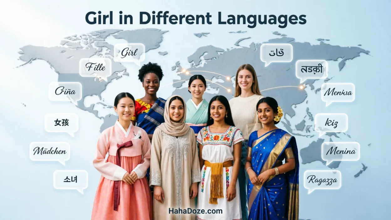Girl in Different Languages