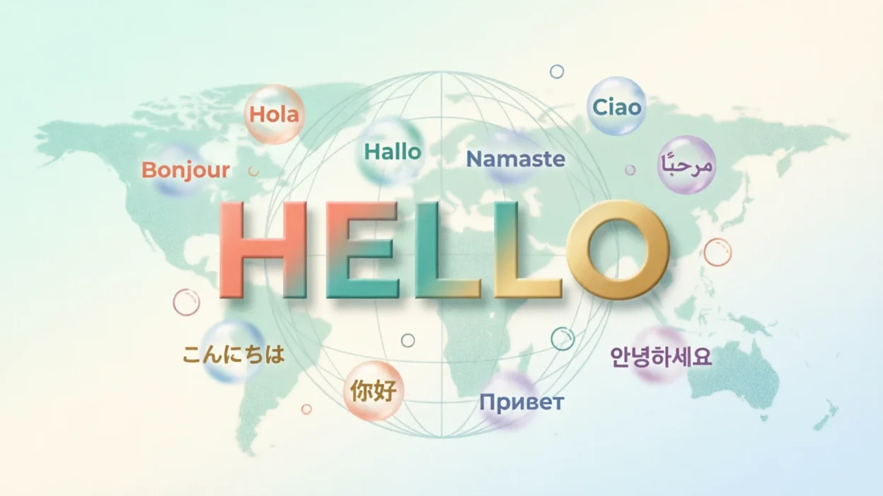 Hello in Different Languages