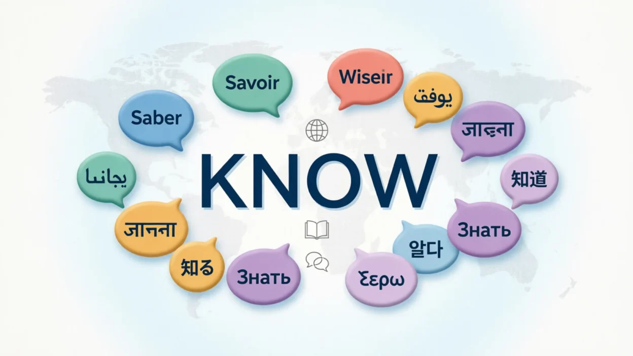 Know in Different Languages