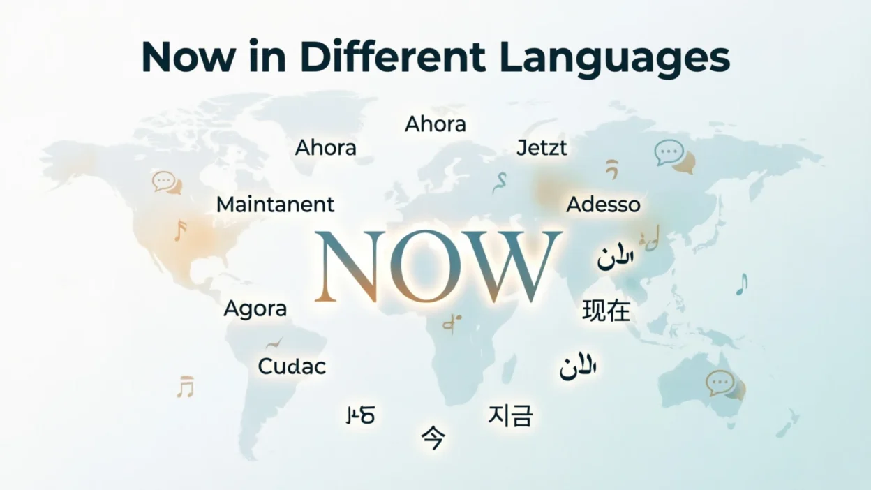 Now in Different Languages