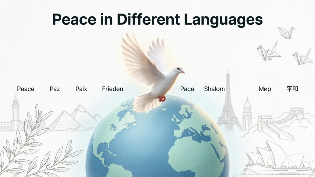 Peace in Different Languages