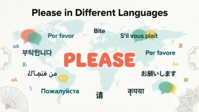 Please in Different Languages