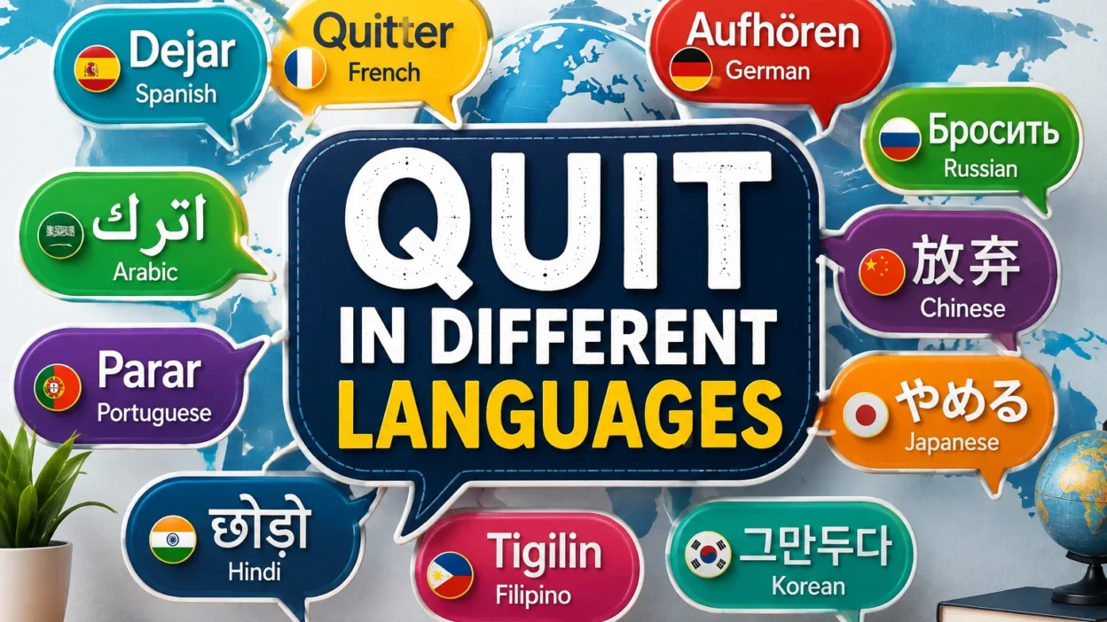 Quit in Different Languages
