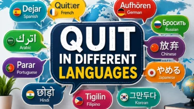 Quit in Different Languages