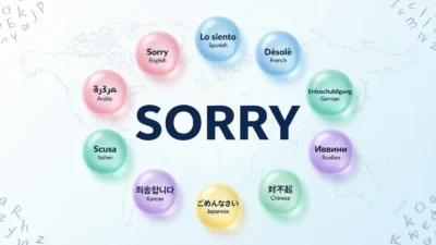 Sorry in Different Languages
