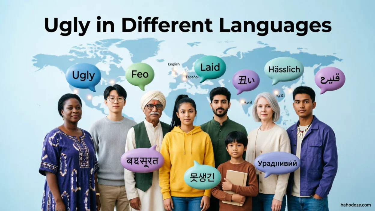 Ugly in Different Languages