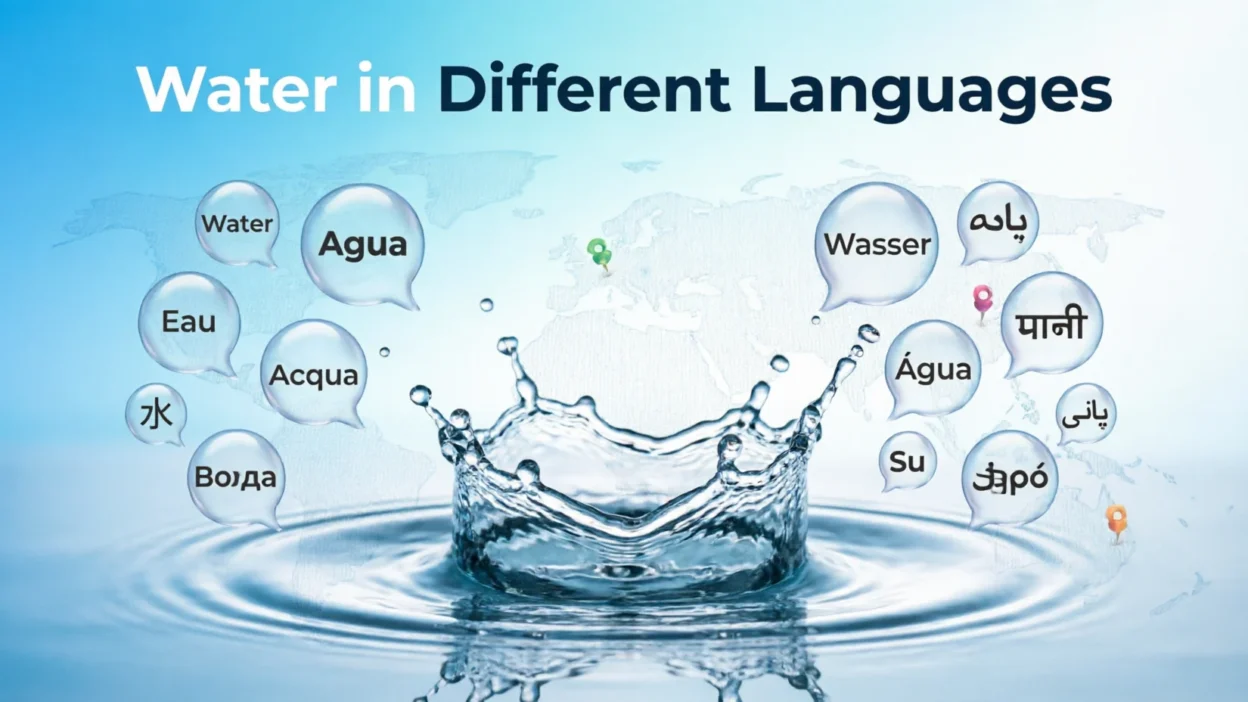 Water in Different Languages
